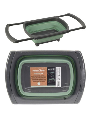 Miska turystyczna składana zlew z odpływem 26x29cm redcliffs