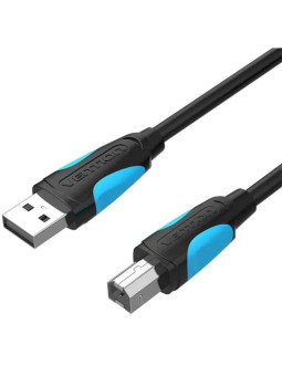 Kabel do drukarki usb-a do usb-b vention 480mbps 5m czarny