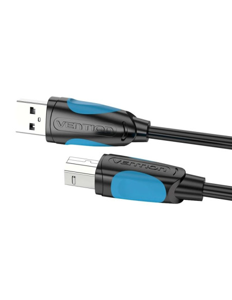 Kabel do drukarki usb-a do usb-b vention 480mbps 5m czarny