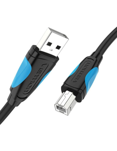 Kabel do drukarki usb-a do usb-b vention 480mbps 5m czarny