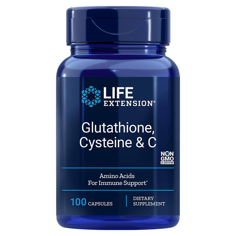 L-Glutation + L-Cysteina + Witamina C (100 kaps.)