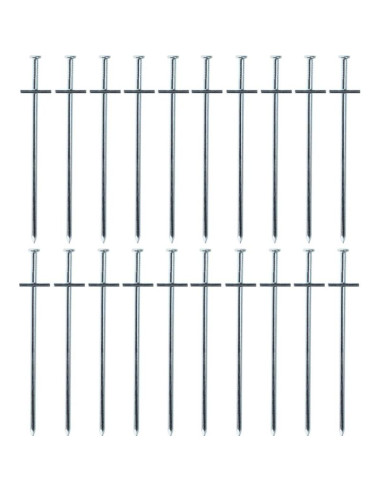 Śledzie do namiotu 23cm kpl. 20szt metal w walizce redcliffs