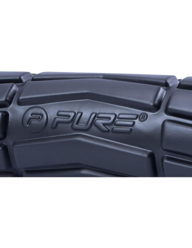 Wałek roller do ćwiczeń 36x14cm medium czarny pure 2 improve