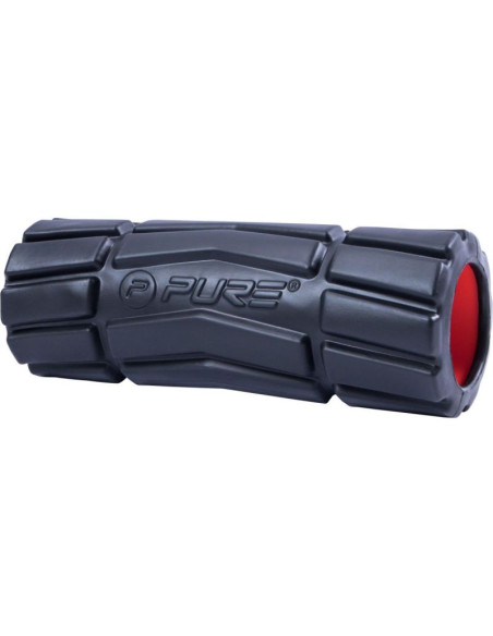 Wałek roller do ćwiczeń 36x14cm medium czarny pure 2 improve