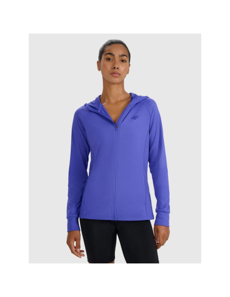 Bluza treningowa regular szybkoschnąca damska 4f 4fwaw25tfswf585-36s