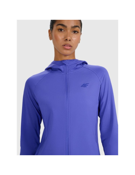 Bluza treningowa regular szybkoschnąca damska 4f 4fwaw25tfswf585-36s