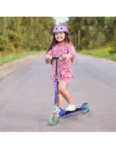 Hd120l led violet hulajnoga nils extreme