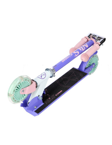 Hd120l led violet hulajnoga nils extreme