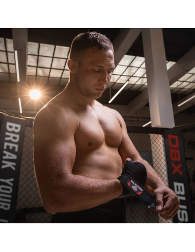 Owijki bokserskie z żelową osłoną na kostki | dbx-gm-1