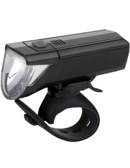 Lampka rowerowa przednia 2 tryby certyfikat dunlop