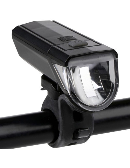 Lampka rowerowa przednia 2 tryby certyfikat dunlop