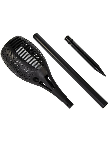 Pochodnia solarna tańczące płomyki 12x12x78cm 36 led xxxl