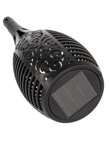 Pochodnia solarna tańczące płomyki 12x12x78cm 36 led xxxl