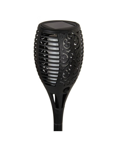 Pochodnia solarna tańczące płomyki 12x12x78cm 36 led xxxl