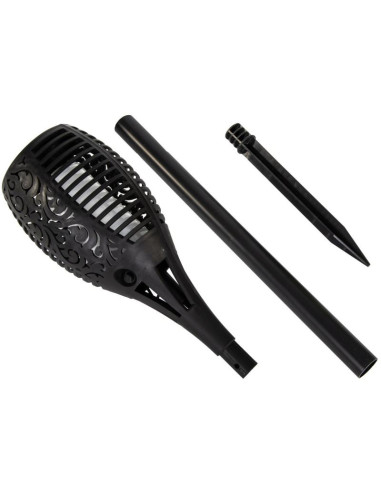 Pochodnia solarna tańczące płomyki 12x12x78cm 36 led xxxl