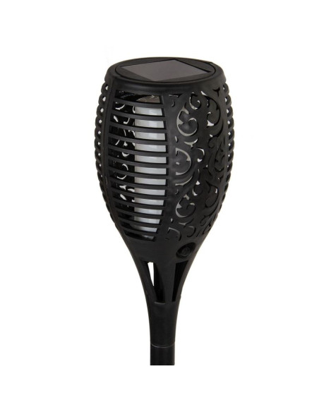 Pochodnia solarna tańczące płomyki 12x12x78cm 36 led xxxl