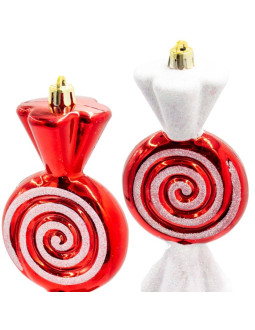 Bombka formówka plastikowa bezpieczna cukierki 4szt mica 2