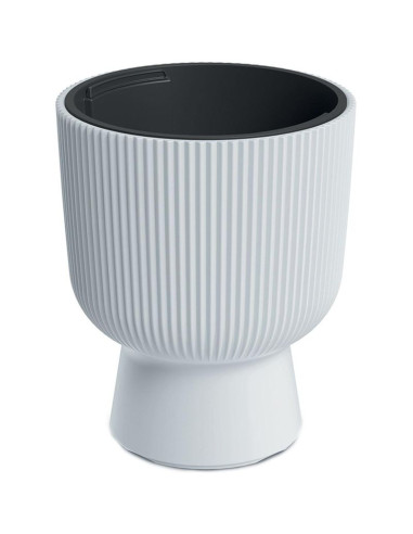 Doniczka do kwiatów milly na nodze śr 24cm biały