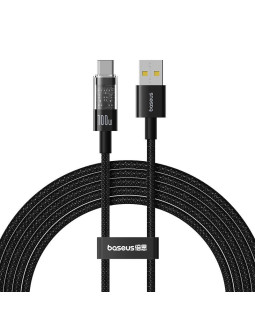 Kabel baseus gem usb-usb c 100w 2m (czarny)