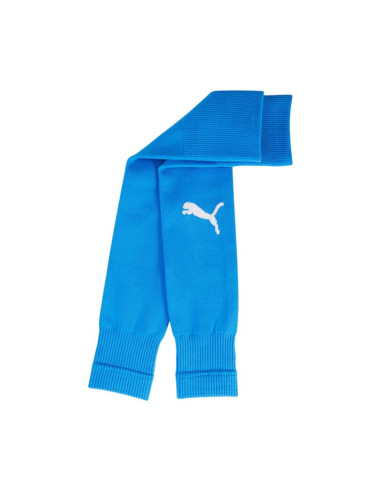Rękawy piłkarskie puma team goal niebieskie 706028 02