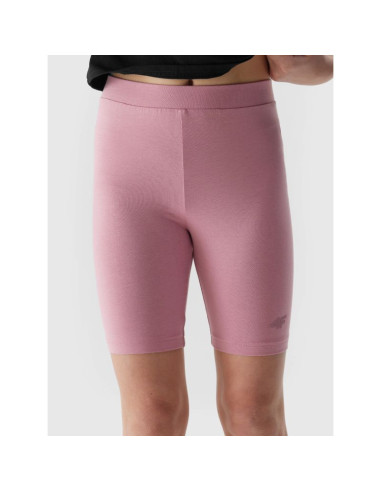 Legginsy kolarki dzianinowe dziewczęce 4f junior