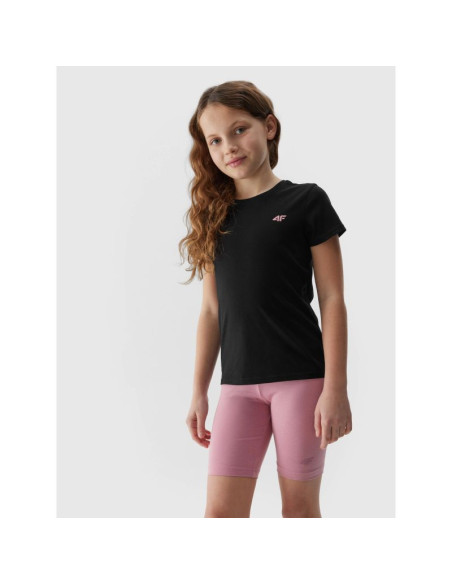 Legginsy kolarki dzianinowe dziewczęce 4f junior