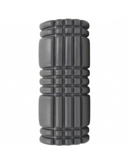 Wałek roller do ćwiczeń 33x15cm czarny pure 2 improve 2