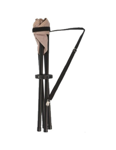 Krzesełko wędkarskie turystyczne taborek składany redcliffs 33x33x40cm kremowe