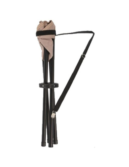 Krzesełko wędkarskie turystyczne taborek składany redcliffs 33x33x40cm kremowe