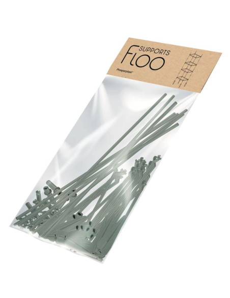 Podpora do roślin floo supports 21x21x120cm zielony leśny