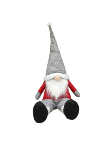 Mikołaj dekoracyjny lazy santa 45+20cm