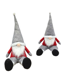 Mikołaj dekoracyjny lazy santa 45+20cm 2