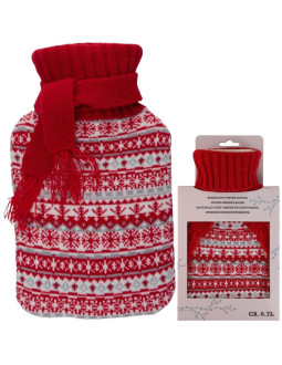 Termofor gumowy w pokrowcu alpina 0,7l nordic