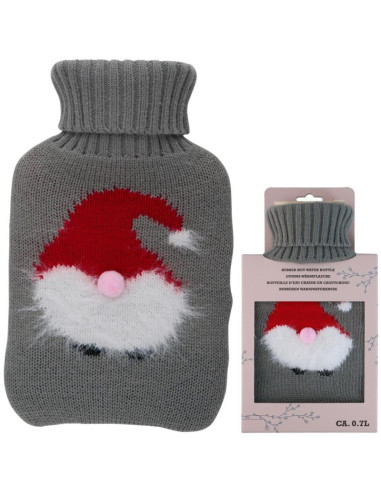 Termofor gumowy w pokrowcu alpina 0,7l mikołaj