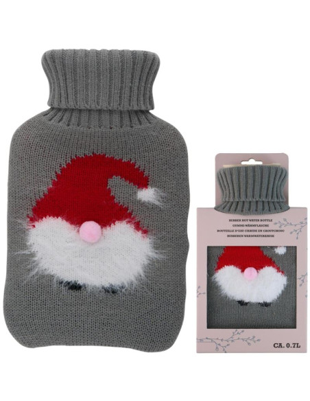 Termofor gumowy w pokrowcu alpina 0,7l mikołaj