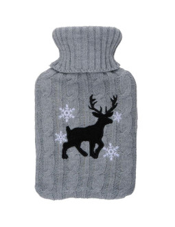 Termofor gumowy w pokrowcu alpina 0,7l renifer 2