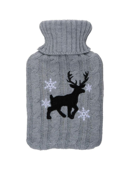 Termofor gumowy w pokrowcu alpina 0,7l renifer