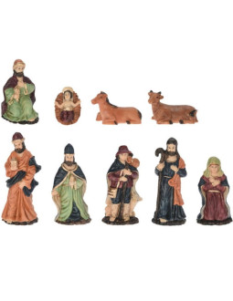 Figurki do szopki 9szt 8cm