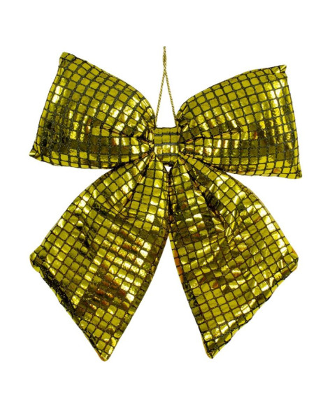 Kokarda dekoracyjna złota 30x34cm mica