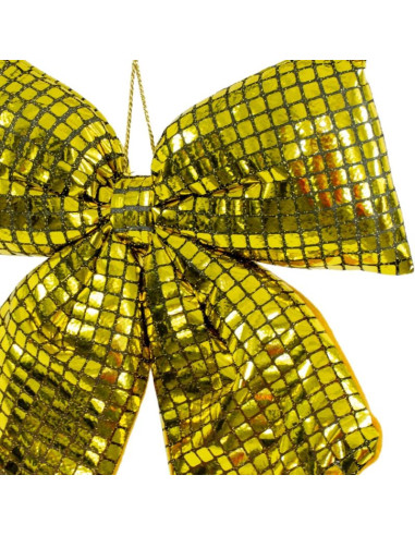 Kokarda dekoracyjna złota 30x34cm mica