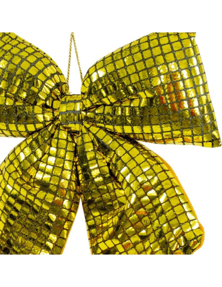 Kokarda dekoracyjna złota 30x34cm mica