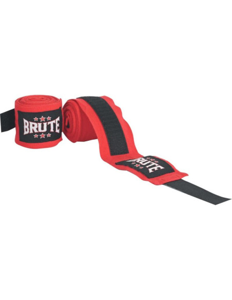 Bandaże owijki bokserskie brute 2szt czerwone