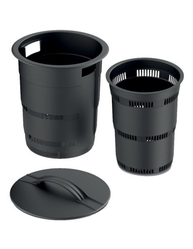 Kompostownik ogrodowy podziemny combiosoil 11l czarny