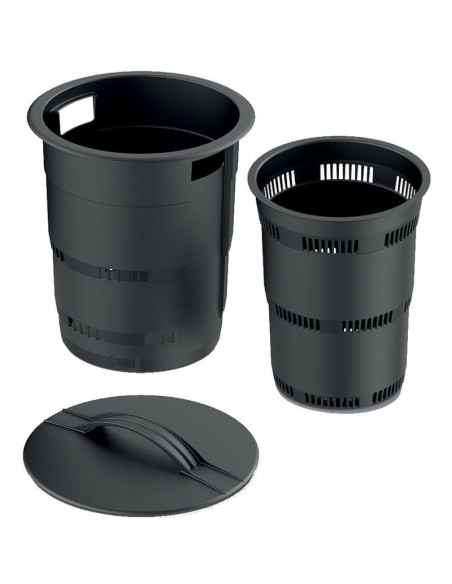 Kompostownik ogrodowy podziemny combiosoil 11l czarny