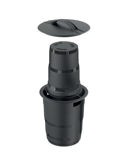 Kompostownik ogrodowy podziemny combiosoil 11l czarny