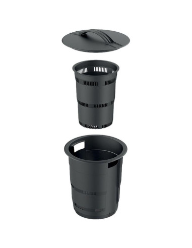 Kompostownik ogrodowy podziemny combiosoil 11l czarny