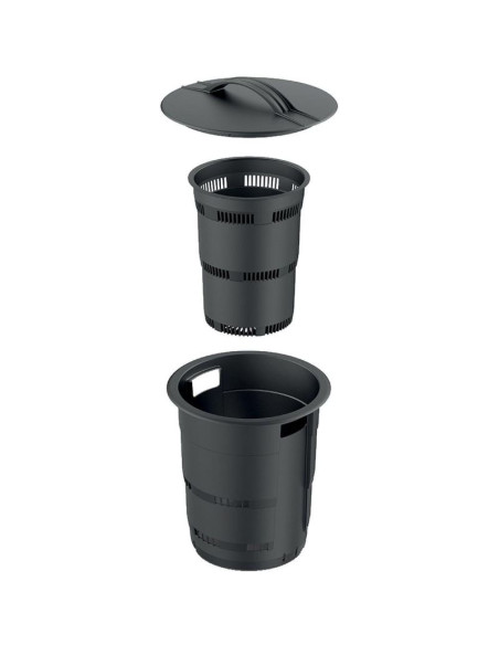 Kompostownik ogrodowy podziemny combiosoil 11l czarny