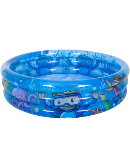 Basen dziecięcy 3- pierścieniowy ocean 99x23cm 51031