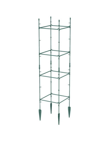 Podpora do roślin floo supports 29x29x120 cm zielony leśny