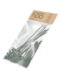 Podpora do roślin floo supports 29x29x120 cm zielony leśny 2